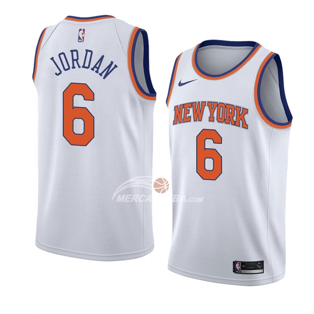 Maglia New York Knicks Deandre Jordan Statement 2018 Bianco